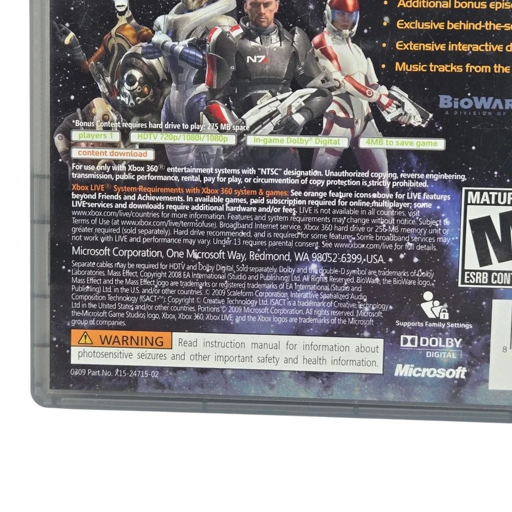 Microsoft mass effect